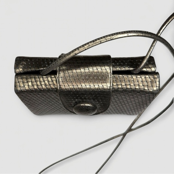 Vintage Ande Metallic Woven Purse – 1960s/70s Evening Handbag, Bronze Crossbody - Picture 15 of 15